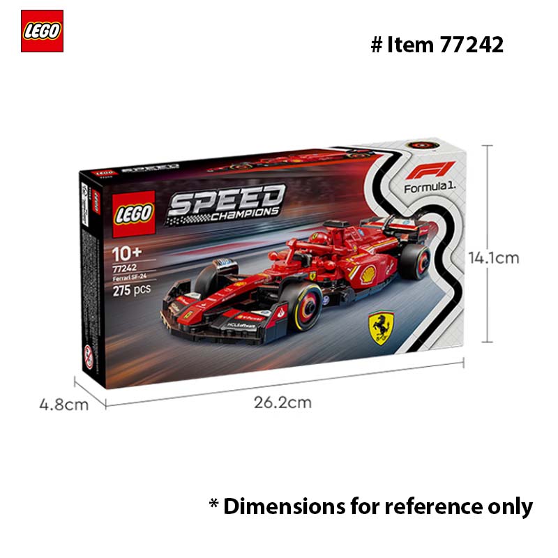 LEGO 77242 Speed Champions Fer - Victor Racket Jetspeed avaliação e preço