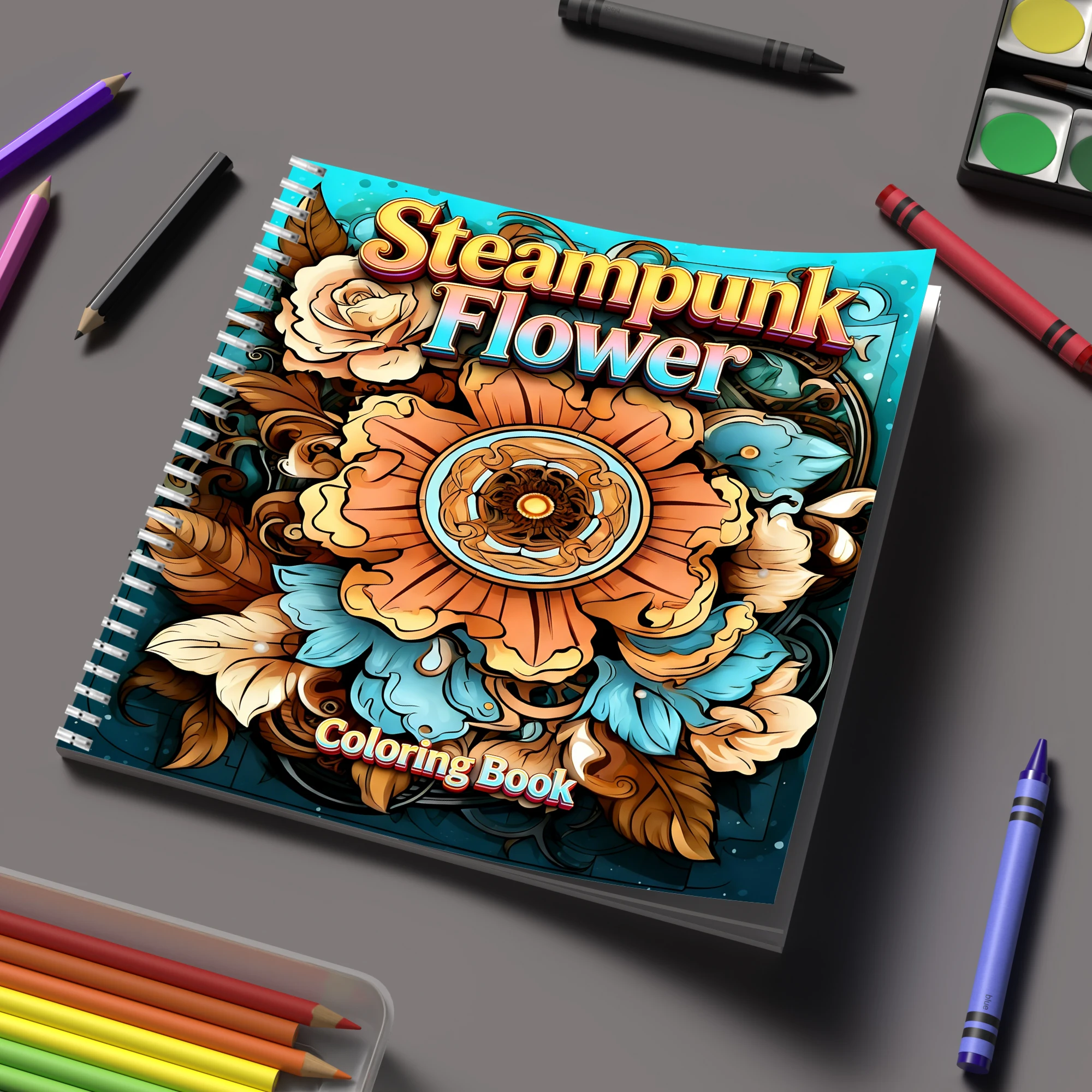 Livro de Colorir Flores Steamp - Chalk Bag avaliação e preço