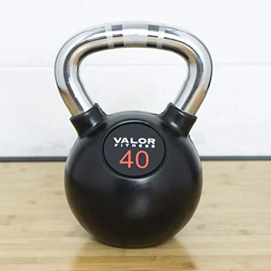 Kettlebell Cromado de 40 lb pa - Kettlebell avaliação e preço