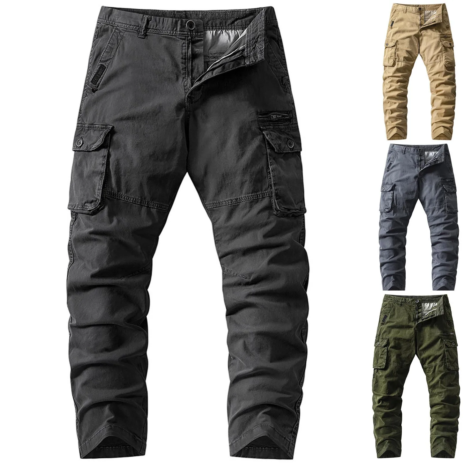 Calças cargo masculinas de cor - Crossfit Belt avaliação e preço