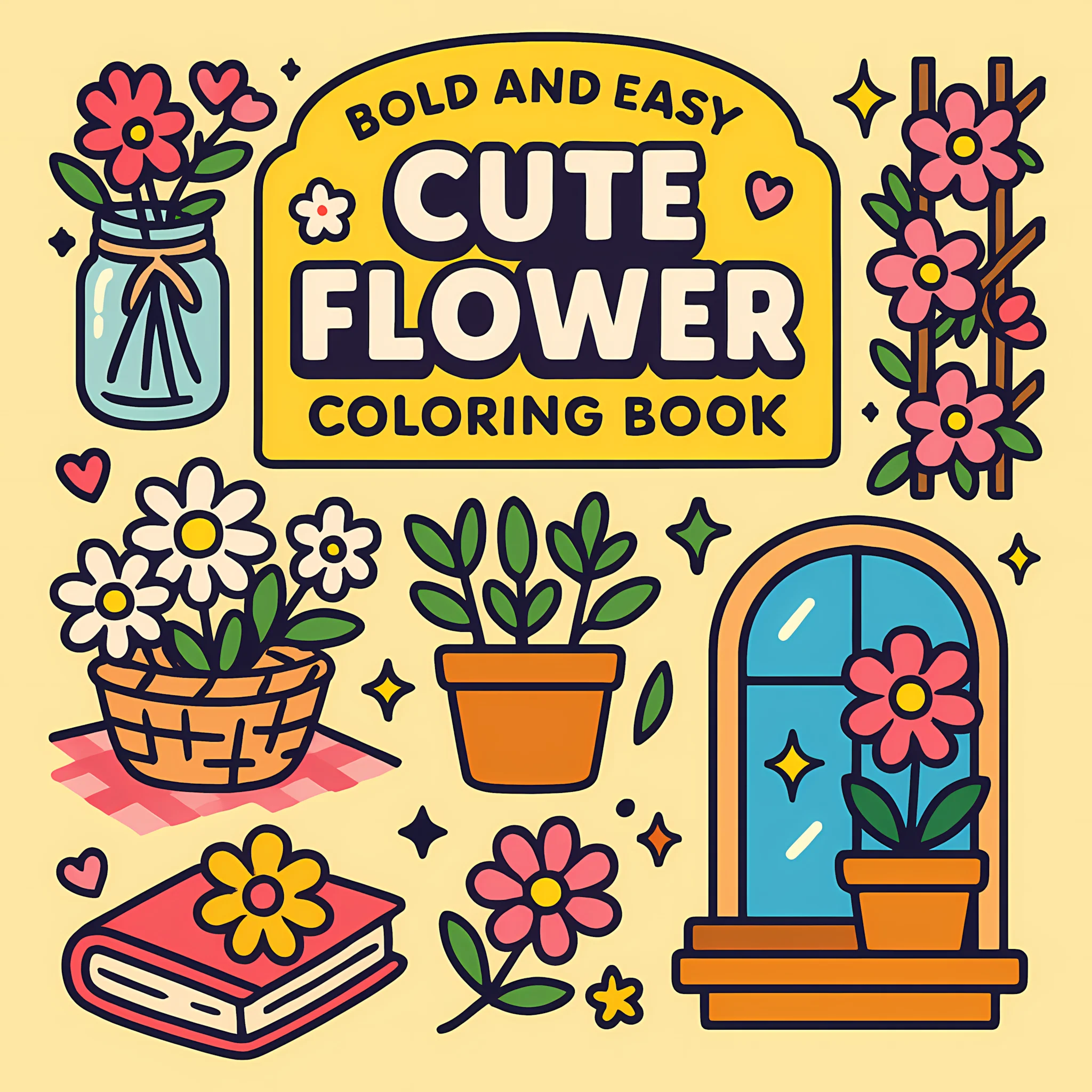 Livro de Colorir de Flores Fof - Chalk Bag avaliação e preço