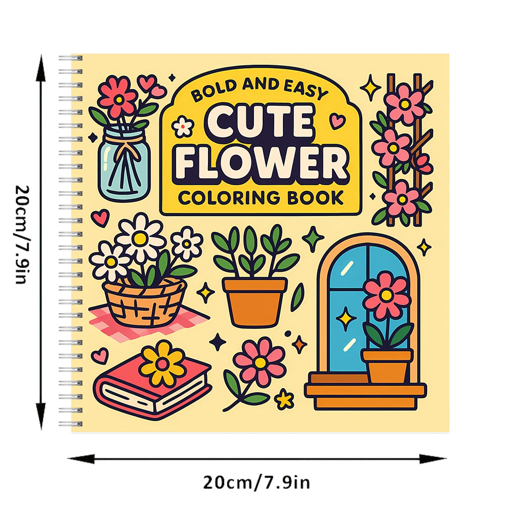 Livro de Colorir de Flores Fof - Chalk Bag avaliação e preço